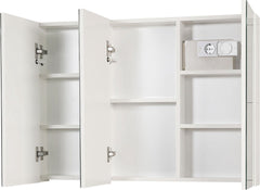 Badkamerspiegel met verlichting - Spiegelkast - 90x65 cm - Aquamarin