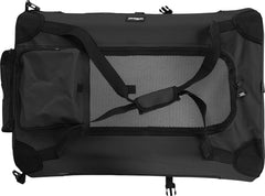 Reisbench hond - Draagtas hond - Transportbox - 91x63x63 cm - Zwart