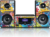 Lenco MC-020 - Stereo set met radio, Bluetooth®, USB en AUX-ingang - Tags •