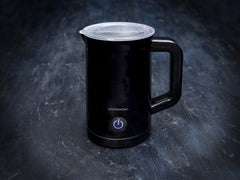 Gastronoma Melkopschuimer - Elektrisch 500W - 150ml - 18150003 - Zwart •