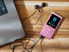 MP3 Speler met Bluetooth - Inc. 8GB SD - Roze - Lenco XEMIO-861PK •