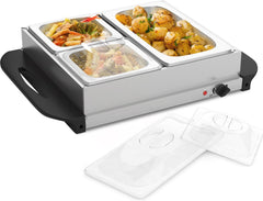 Warmhoudplaat - Buffetwarmer - Chafing Dish - Zilver - Jago