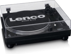 Lenco Platenspeler - Direct drive - USB naar PC encoding - L-3818BK - Zwart •