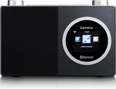 Lenco DIR-70BK - Internet radio met kleurendisplay en Bluetooth - Zwart •