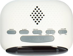 Wekkerradio - Digitale wekker - Alarmklok - Wit - Ices •