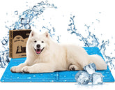 Nobleza Koelmat voor honden XXL - 120x80cm - Blauw •