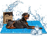 Nobleza Koelmat voor honden en katten - 140x90cm - Blauw