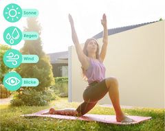 KESSER® Windscherm - Tuinscherm - Zijluif - 200×300cm – Beige