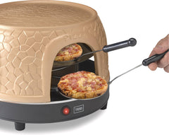 Trebs PizzaGusto 99392 - Pizza Oven voor 8 personen - Inclusief 8 spatels en pizzavorm •