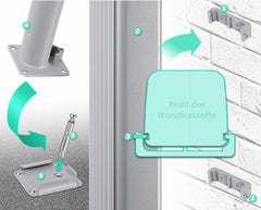 KESSER® Windscherm - Tuinscherm - Zijluif - 200×300cm – Beige