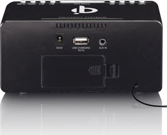 Wekkerradio - Digitale wekker - Alarmklok - Zwart - Lenco •