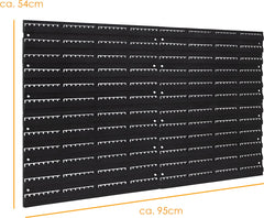 MASKO® Gereedschapswand - 45-delig - Inc. Haken - Rood