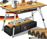 KESSER® Campingtafel inklapbare Tafel - Vouwtafel voor Buiten en Camping - Klaptafel Weerbestendig Tuintafel, 120 x 70 cm