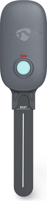 Nedis SmartLife Vochtmeter – Bluetooth – IP55 – App-bediening – Voor Planten – Wit