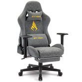 Ergonomische Bureaustoel - Office Chair - Gamestoel - Volwassenen - Grijs - SYMINO