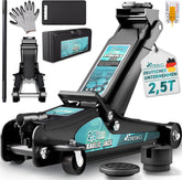 Autokrik - Garagekrik - Hydraulische krik - 2,5 Ton - Zwart - TRESKO