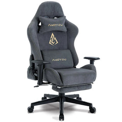 Ergonomische Bureaustoel - Office Chair - Gamestoel - Volwassenen - Grijs - ANDYOU