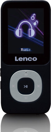 MP3/MP4 Speler met Bluetooth - Inc. 4GB SD - Zwart - Lenco - XEMIO-659GY
