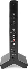 Nedis Draadloze TV-Koptelefoon – Over-Ear – RF – 25 m – 8 uur Batterij – Laadstation – Zwart •
