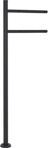 Brievenbusstandaard 40 cm x 120 cm antraciet roestvrij staal ML design