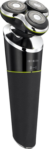 Melissa Scheerapparaat voor mannen - Oplaadbaar 5W - Nat en Droog scheren - Inclusief Oplaadhouder - 16680051 - Zwart •