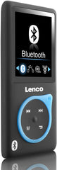 MP3 Speler met Bluetooth - Inc. 8GB SD - Blauw - Lenco XEMIO-768 •