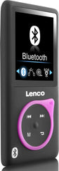 MP3 Speler met Bluetooth - Inc. 8GB SD - Roze - Lenco XEMIO-768 •