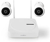 Nedis SLNVR201CWT SmartLife draadloos camerasysteem - 2 x camera - Full HD 1080p - IP65 - nachtzicht