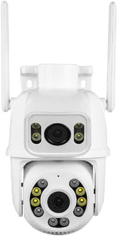 Bewakingscamera voor buiten - Beveiligingscamera draadloos - Wit - ICSEE