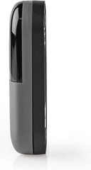 Nedis SmartLife Video Deurbel - Full HD 1080p - Zonder Abonnement - IP54 - Bewegingssensor - Nachtzicht - Zwart