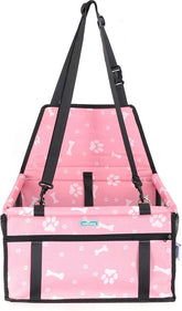 Hondenmand auto - Autostoel hond - 40x35x45 - Roze - Nobleza