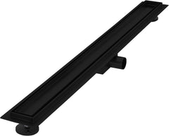 Doucheput - Douchegoot - Douche afvoer - Zwart - 90 cm - LuxeBath