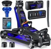 MASKO Hydraulische Autokrik - Garagekrik - 2.5 Ton - Blauw