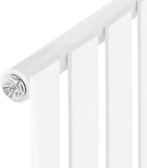 Badkamer radiator - Handdoekradiator - Verwarming Badkamer - 48x160 cm - Wit - LuxeBath •