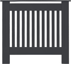 Radiatorombouw - Radiatorbekleding - Radiatorpaneel - 78x19x82 cm - Antraciet - ECD Germany •