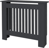 Radiatorombouw - Radiatorbekleding - Radiatorpaneel - 78x19x82 cm - Antraciet - ECD Germany •