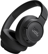 JBL Tune 720 BT Draadloze over-ear hoofdtelefoon, met JBL pure bass-geluid, Bluetooth en licht, opvouwbaar design, tot 76 uur muziekweergave, zwart •