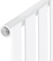 Badkamer radiator - Handdoekradiator - Verwarming Badkamer - 48x160 cm - Wit - LuxeBath •