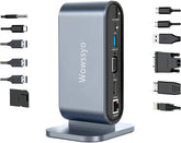 USB Hub - USB C Hub - USB Splitter - Docking station laptop - Wowssyo