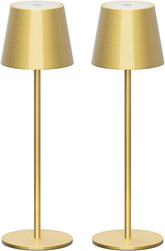 Tafellamp - Bureaulamp - Tafellamp oplaadbaar - Goud - Aigostar