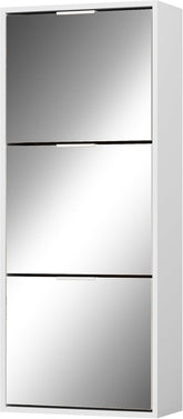 Schoenenkast - Schoenenrek - 121,5x50x23 cm - Wit - UEV