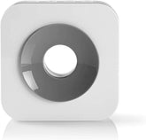 Nedis Draadloze Deurbelset - Netvoeding - 230 V AC 50 Hz - 1x CR2032 - Volume: 90 dB - Signaalbereik: 150 m - IP44 - 36 Melodiën - 2 Ontvangers - Grijs / Wit