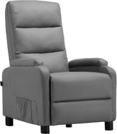 Fauteuil met armleuning - Relaxfauteuil - Relaxstoel - Grijs - COMHOMA