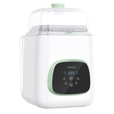 Momcozy KleanPal Pro babyflessenreiniger, sterilisator, droger | 26 sproeikoppen, 19 minuten snelle cyclus, 4 flessen capaciteit, H13 HEPA-filter, 72 uur steriele opslag, voor pompsets
