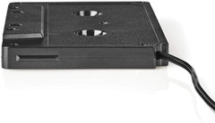 NEDIS Car Audio Aux-cassetteadapter | 3,5 mm | Touwlengte: 1,00 m | Zwart 1,00 m Zwart, ACON2200BK