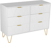 Commode - Dressoir - Ladekast - 100x34x73 cm - Wit - UEV
