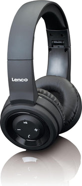 Koptelefoon - Draadloos - Bluetooth - Hoofdtelefoon - Zwart - Lenco - HPB-330