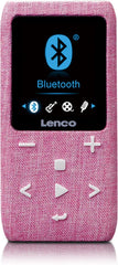 MP3 Speler met Bluetooth - Inc. 8GB SD - Roze - Lenco XEMIO-861PK •
