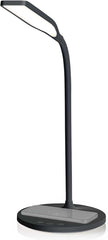 Nedis LED Bureaulamp – Draadloze Oplader – Touch Dimbaar – Timer – Leeslampje – 2700-6500K – Zwart