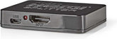 Nedis HDMI-Splitter - 2 poort(en) - HDMI Input - 2x HDMI Output - 4K@30Hz - 2.25 Gbps - ABS / PVC - Zwart